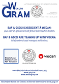 BAF & GSCGI S'ASSOCIENT À WECAN: pour aider les gestionnaires de fortune externes et les trustees. BAF & GSCGI ARE TEAMING UP WITH WECAN: to help external asset managers and trustees. - GSCGI-BAF-WECAN